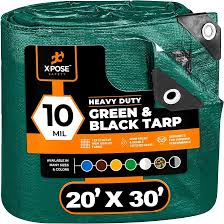 Green Tarp X-Pose