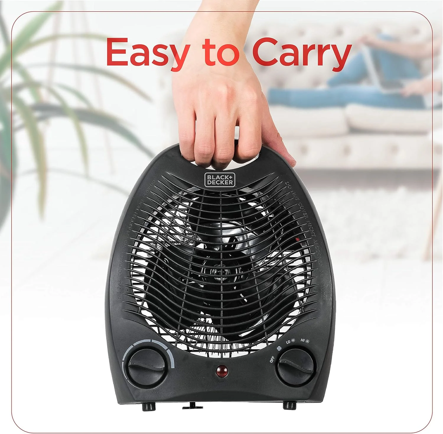 Heater Desktop Black & Decker - Image 3