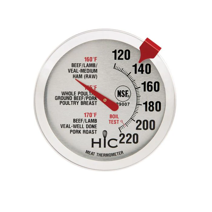 HIC Kitchen Roasting Meat Poultry Ham Turkey Grill Thermometer
