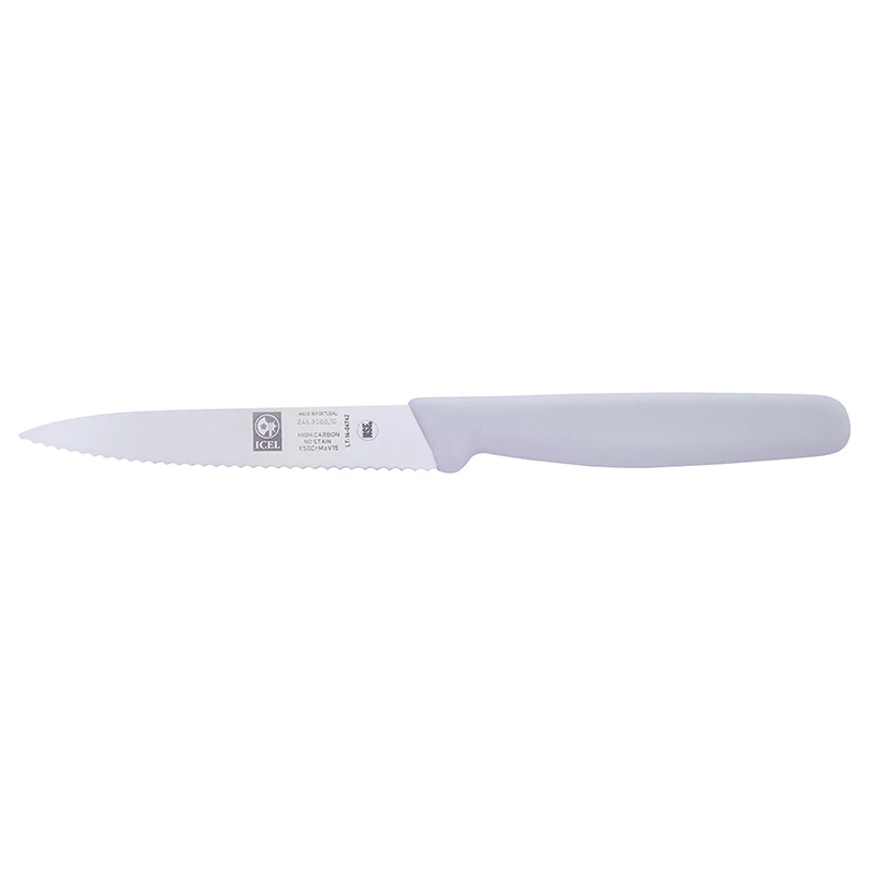 ICEL 4.25" Serrated Paring Knife - Pointy Tip - Image 4