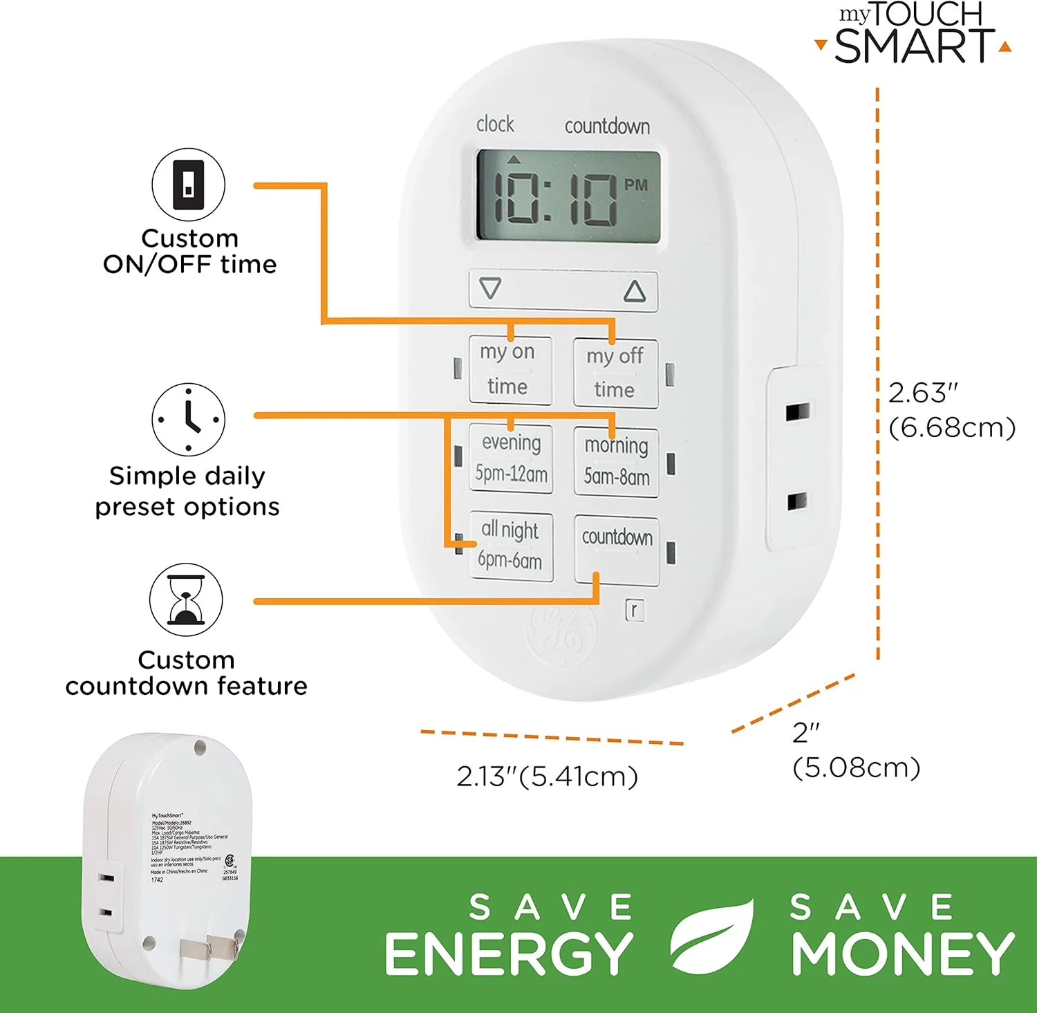 Indoor/Plug-in Digital Timer GE - Image 4