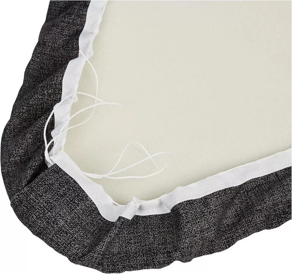 Ironing Board Cover Complete Set Size C (18" x 49") Denim Black Brabantia. - Image 3