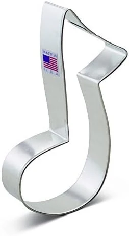 Large Music Note Cookie Cutter - Image 3