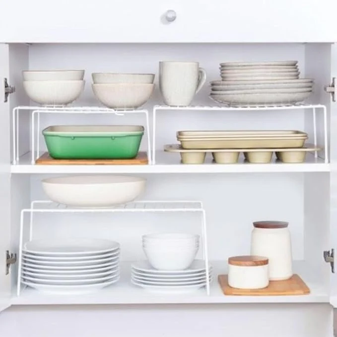 Large Wire Shelf White - Image 2