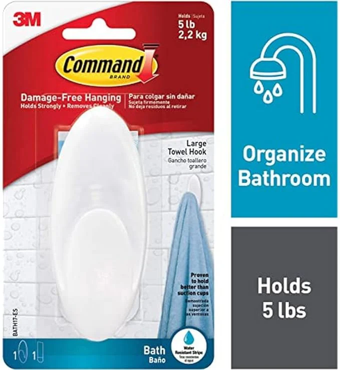 Large Towel Hook Command 5lb