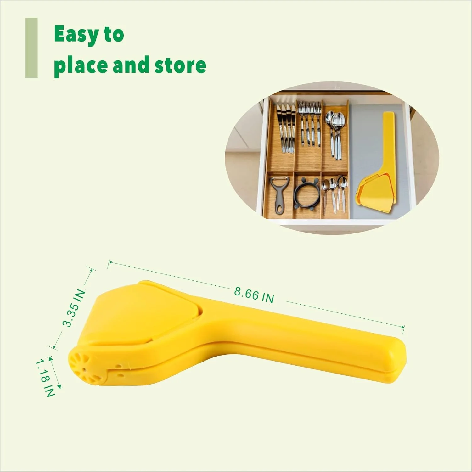 Lemon Squeezer Manual | Yellow | Kosher Cook - Image 2