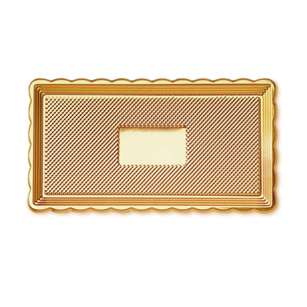 Log Gold Tray Rectangle Small