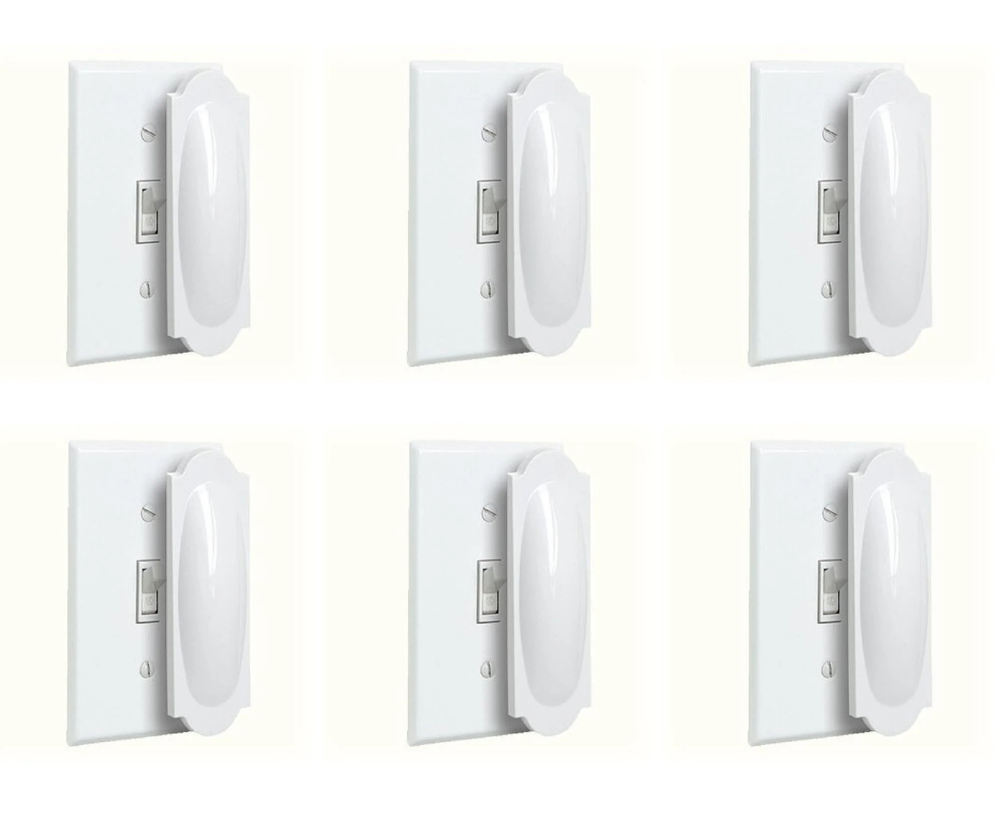 Magnetic Covers Toggle Switch 6pk YBM