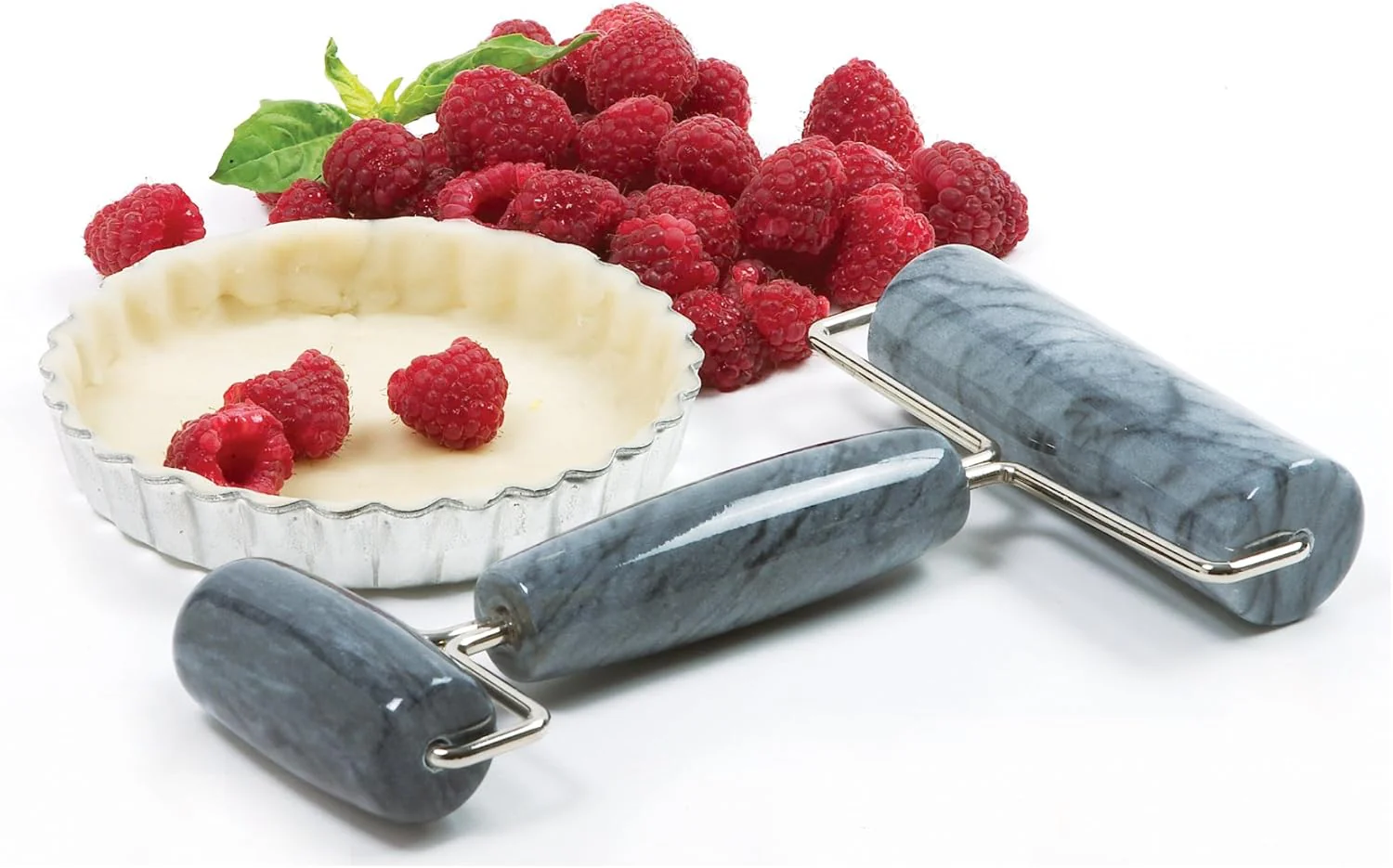 Marble Roller for Pastry & Pizza | 4″/2.5″ | Model 3075 | Norpro - Image 4
