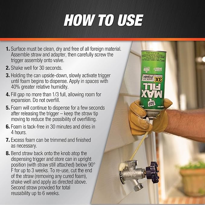 Max Fill Spray Foam Dap - Image 3