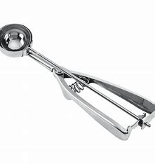 Metal Scoop 3/8 oz Winware Prestige Cutlery