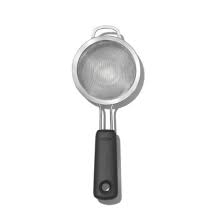 OXO Good Grips 3-in Double Rod Strainer | Black | Stainless Steel