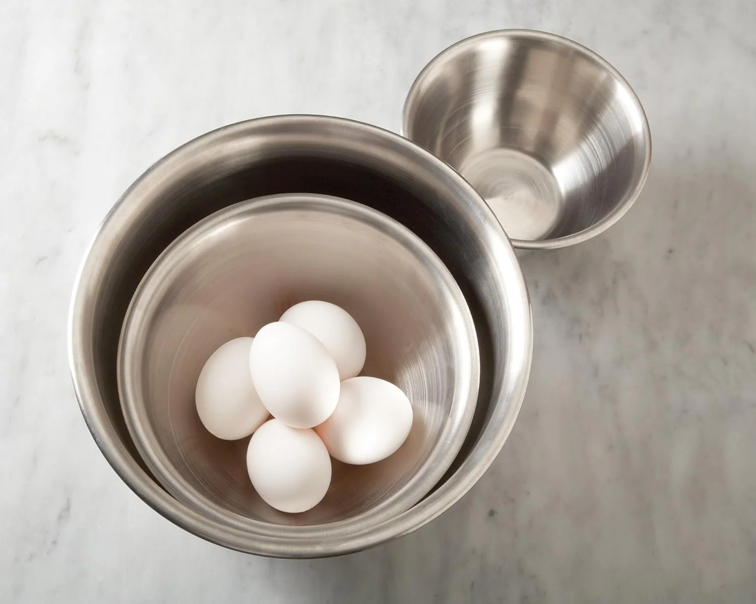 Stainless Steel Mixing Bowl | 1.3QT | Silver | YBM Home - Image 4