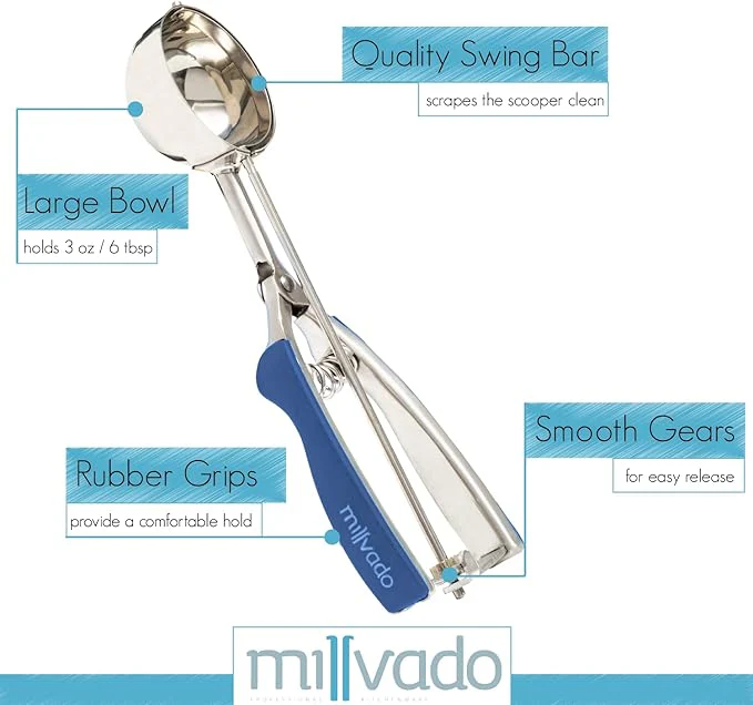Navy Ice Cream Scoop Medium Millvado - Image 2
