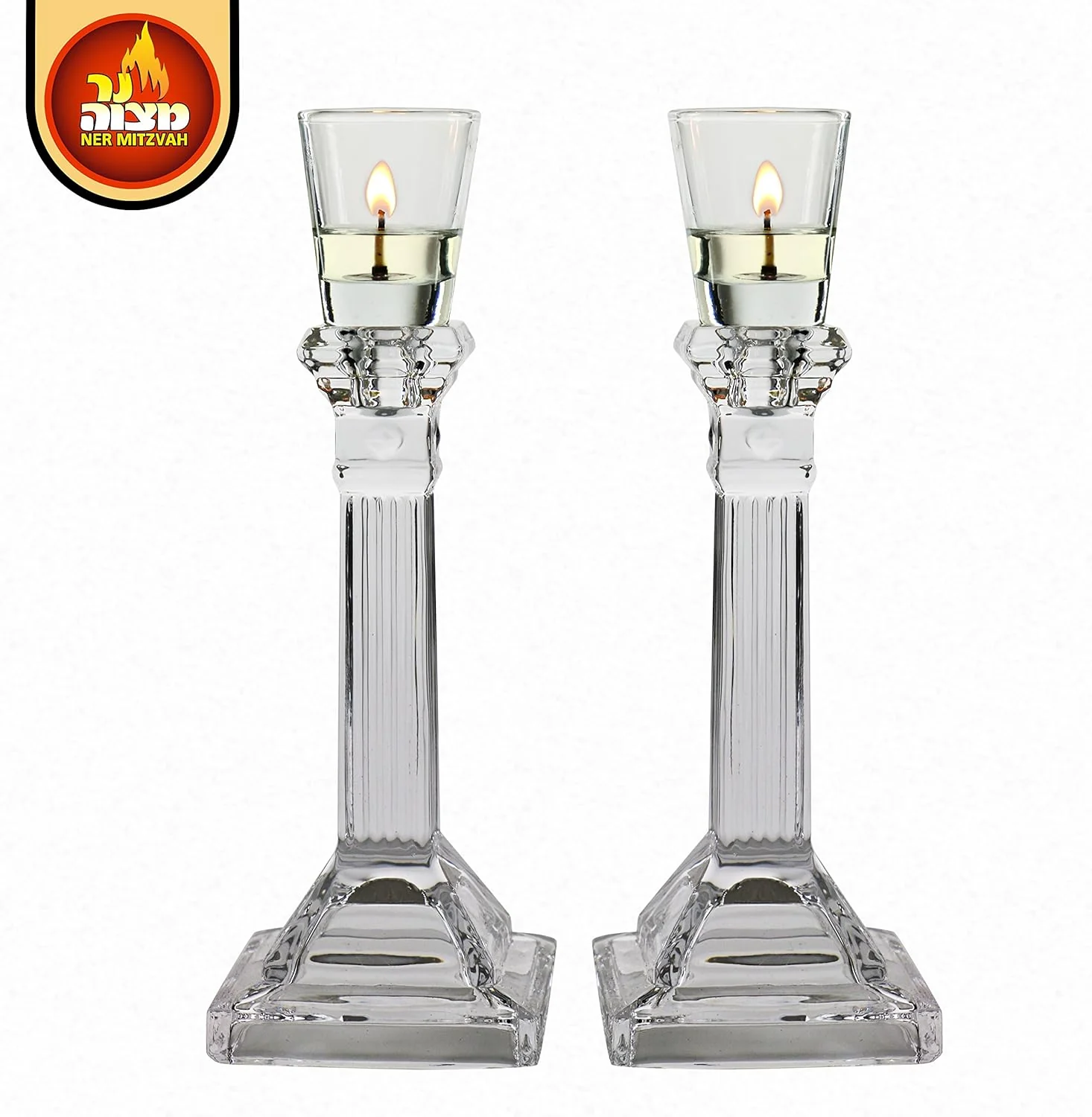 Neironim Glass Ner Mitzvah - Image 4