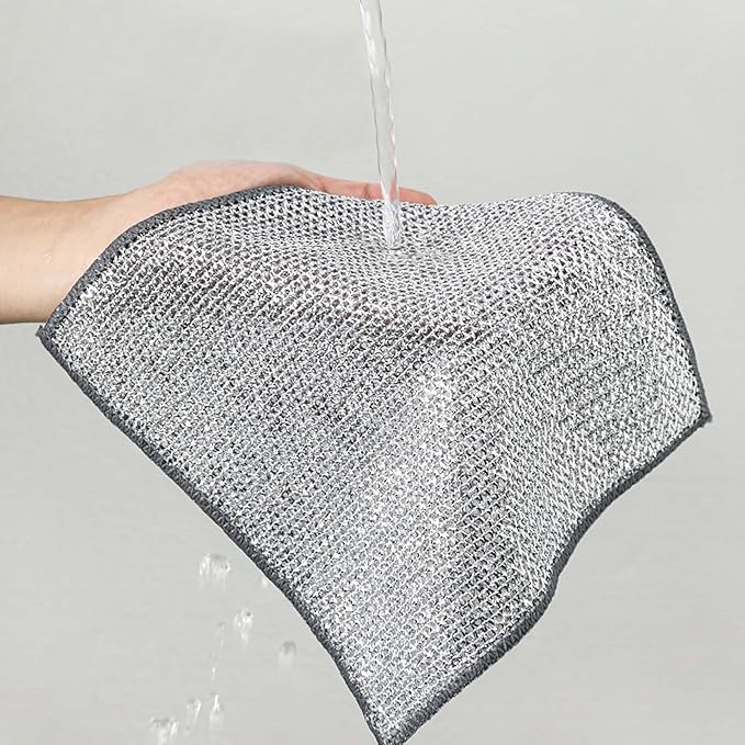 Non-Scratch Wire Cleaning Cloths 6PK - Image 3