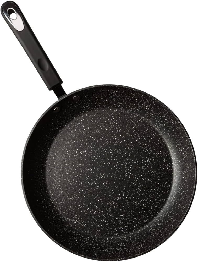 Non Stick Frying Pan Soft Grip Handle Black 12.5" Millvado