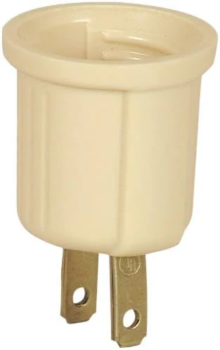 Outlet To Socket Adapter Ivory Eaton