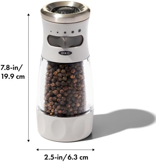 Pepper Grinder Contoured Mess-Free | Model 236421 | OXO Good Grips - Image 6