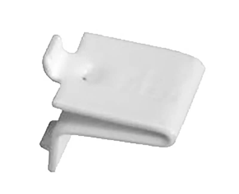 Pilaster Clips Support White