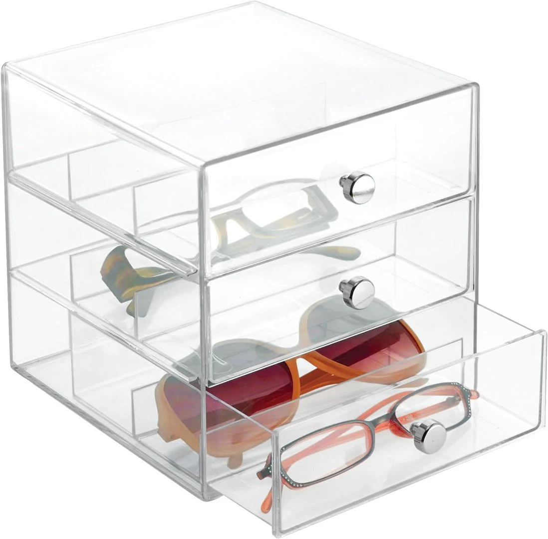 Plastic Divided 3 Drawer Organizer Inter Design