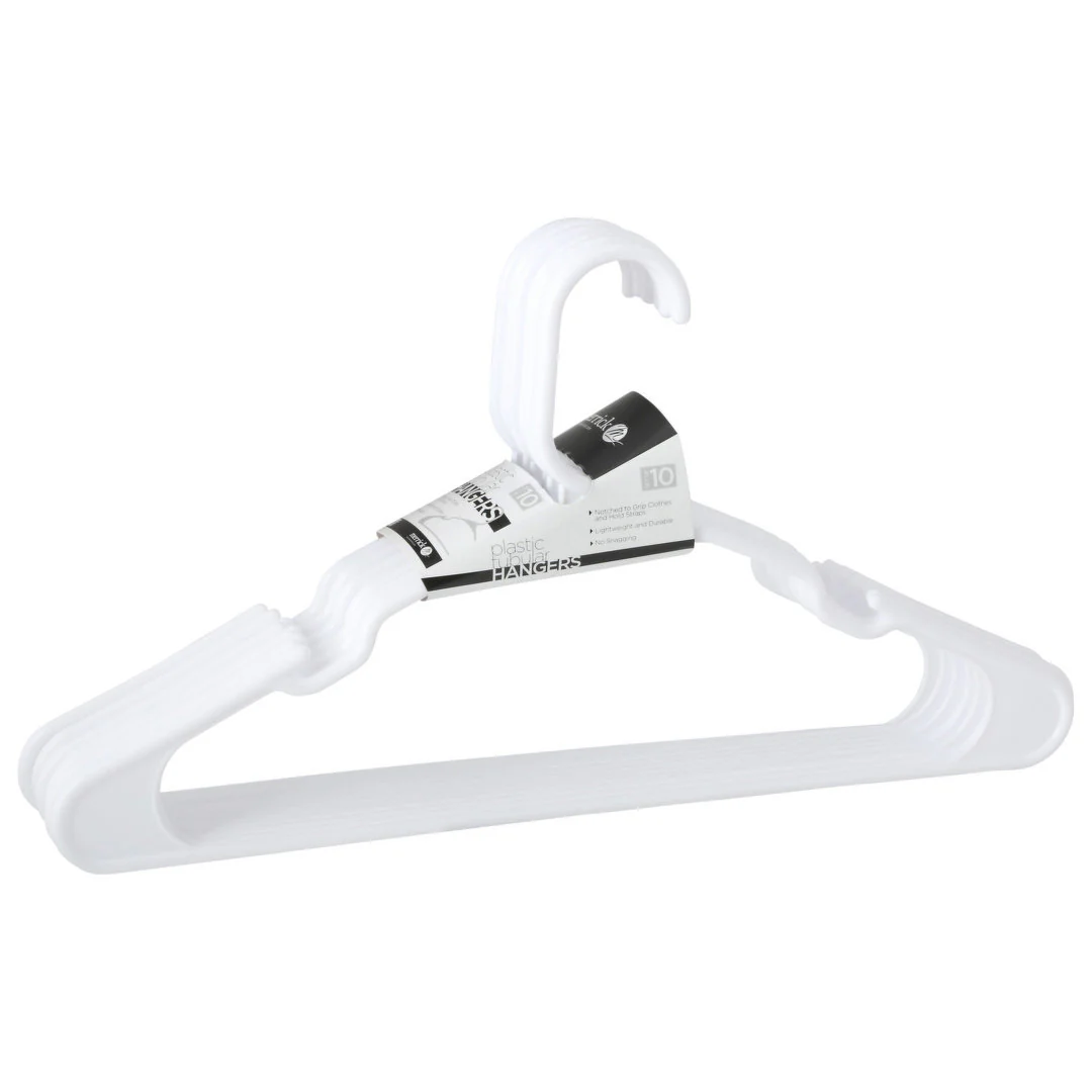 Plastic Hangers 10PK Merrick