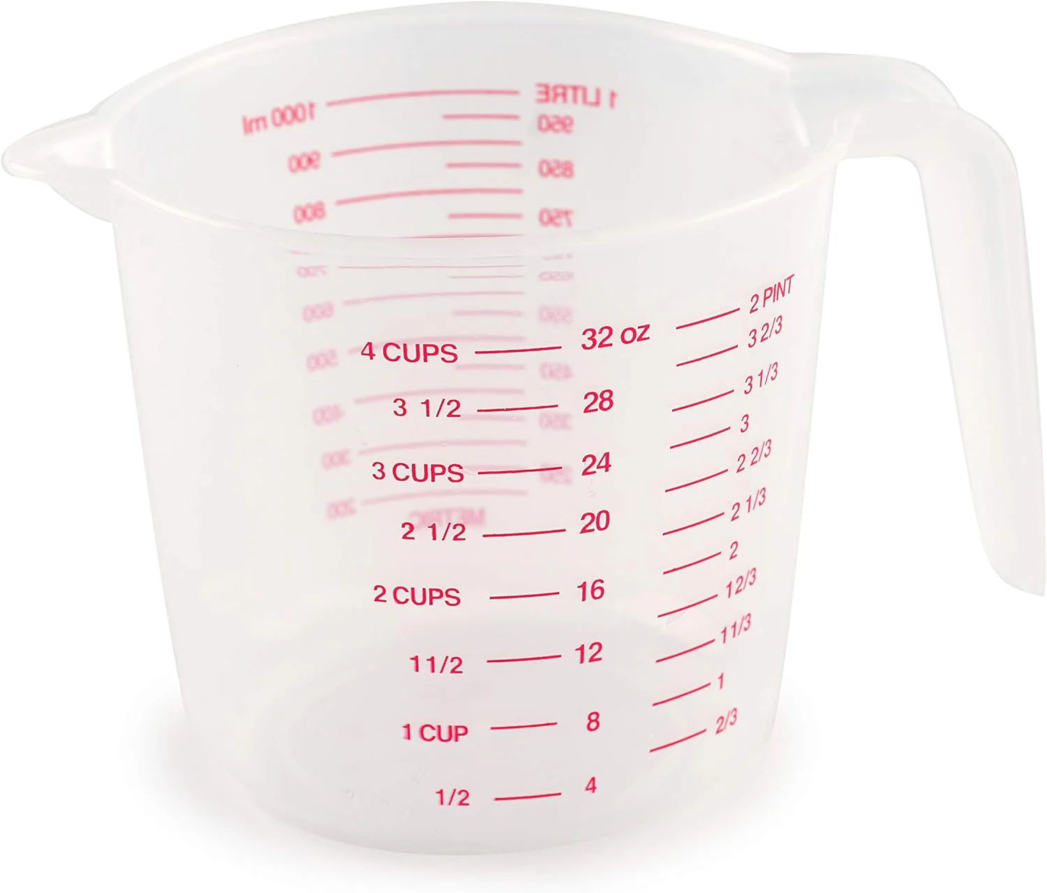 Plastic Measuring Cup 4 Cup Norpro