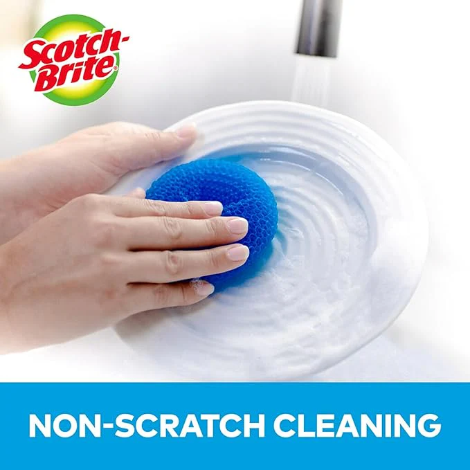 Plastic Scrubbing Pads 3PK Scotch Brite - Image 3
