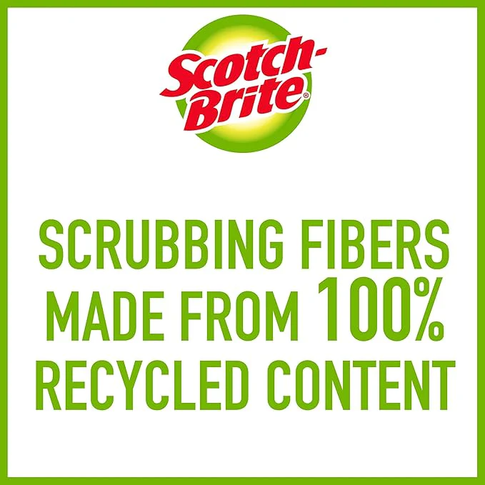 Plastic Scrubbing Pads 3PK Scotch Brite - Image 4