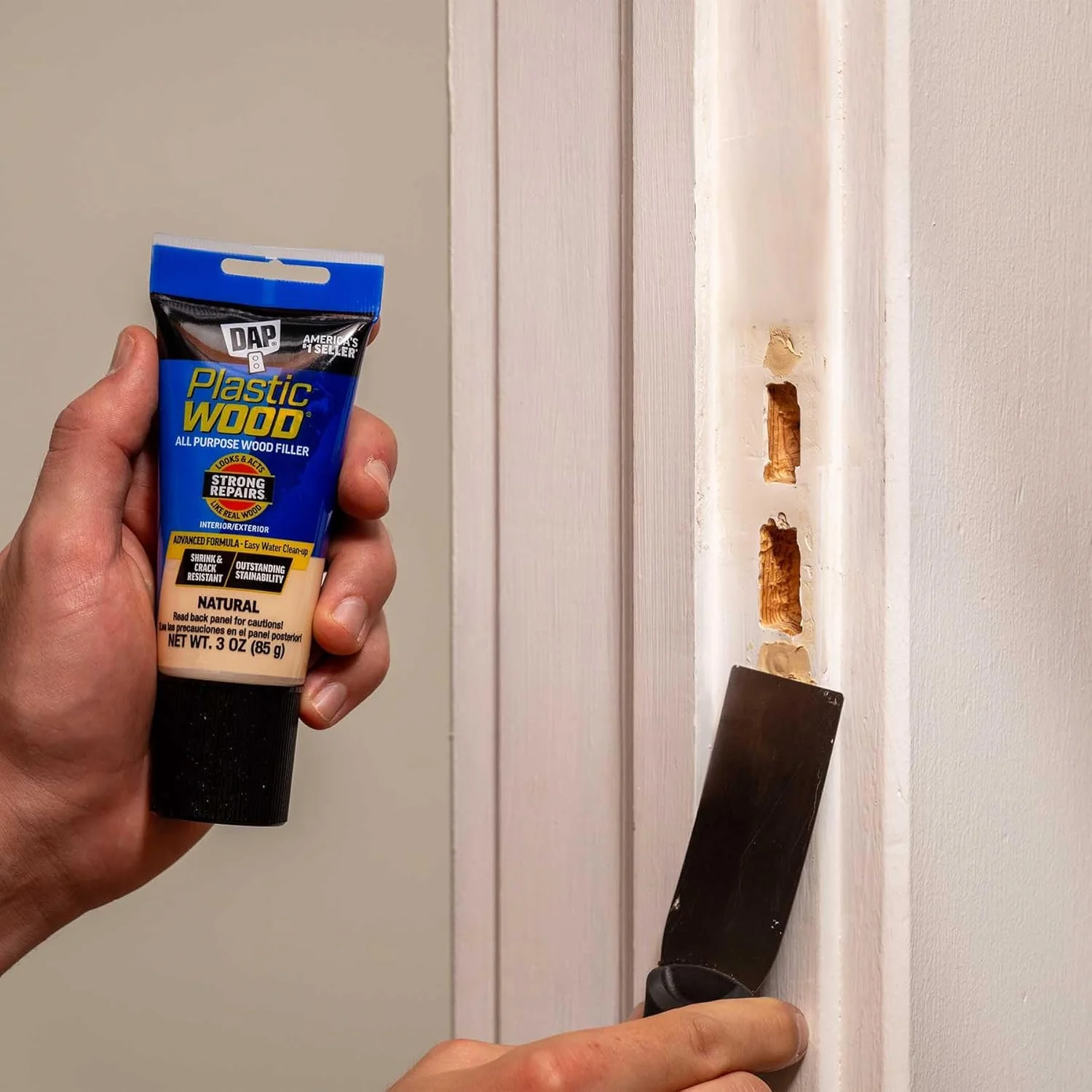 Plastic Wood 3oz Natural Latex Wood Filler - Image 5