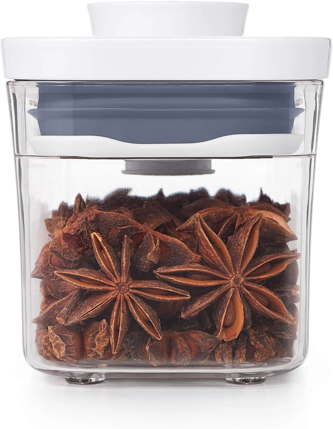 OXO POP Container 2.0 | Clear Small Rectangle Mini | Good Grips | 0.4QT - Image 3
