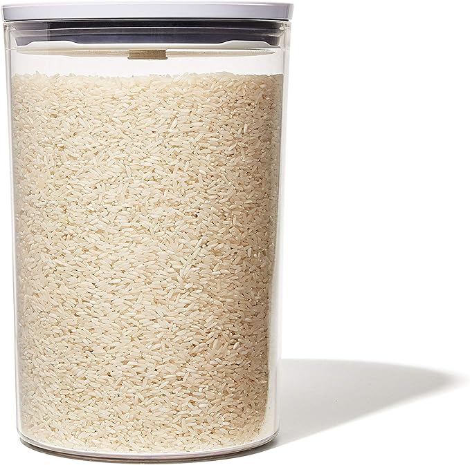 OXO POP Container Round | Good Grips | Clear | 5.2 Qt