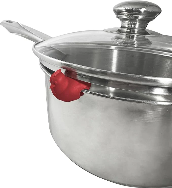 Pot Watcher Chicken | 446°F/230°C | Red | R&M International - Image 2