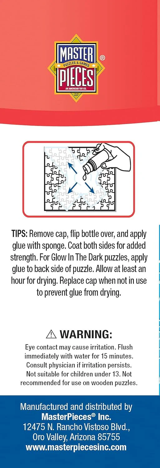 Puzzle Glue w/Sponge Applicator 5oz - Image 2