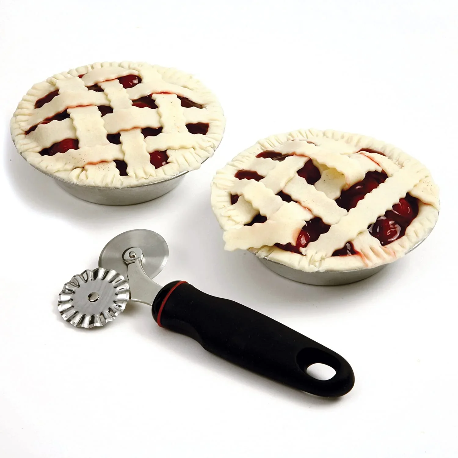 Ravioli / Pastry Wheel by Norpro | Stainless Steel | 7″ x 3″ x .75″ - Image 2