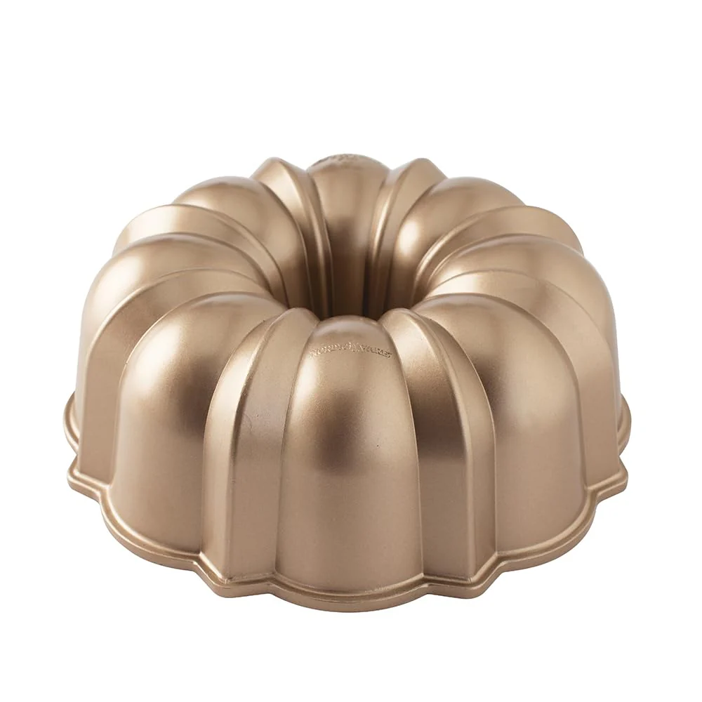Rose Gold Bundt Cake Pan | 10 Cups | Nordic Ware