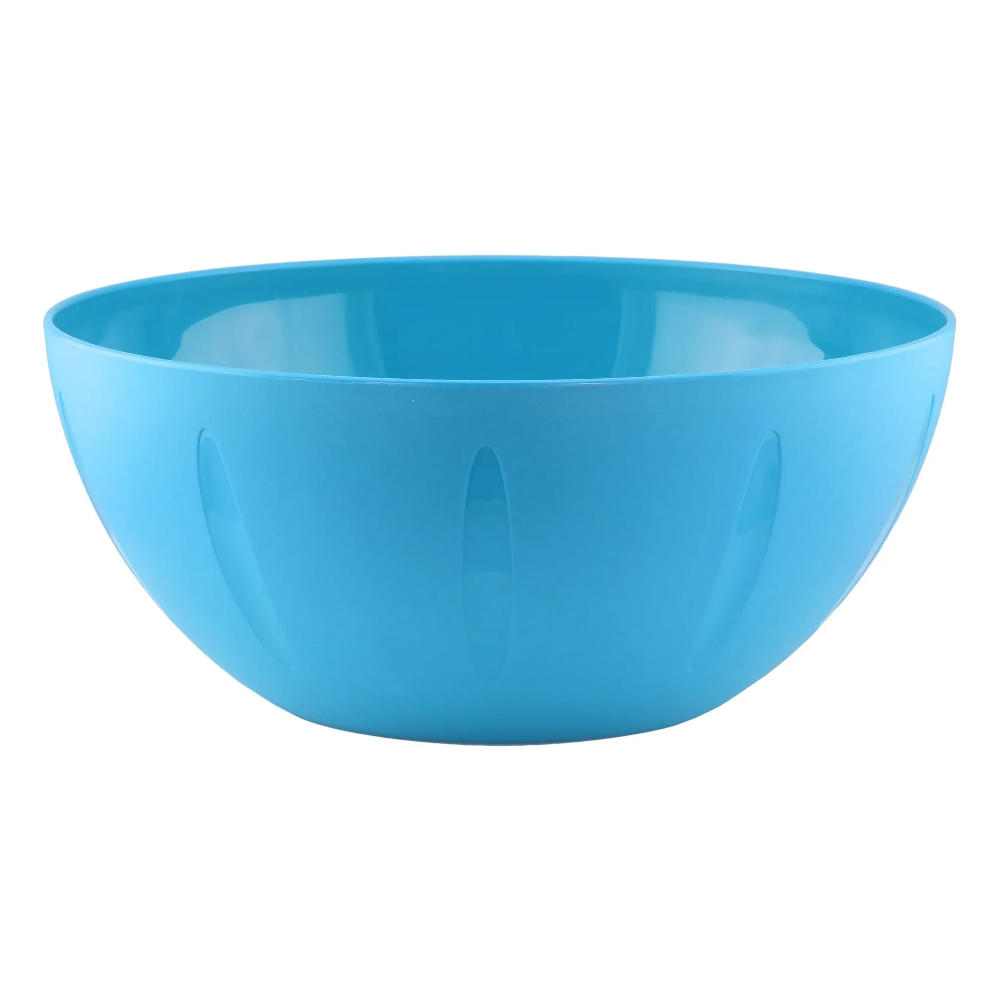 Plastic Mixing Bowl | Round | 8 Inch | Blue | YBM Home - Image 3