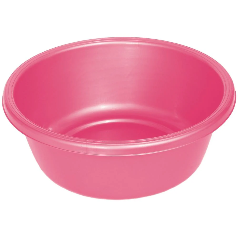 Round Plastic Wash Basin 4QT (1147) YBM - Image 3