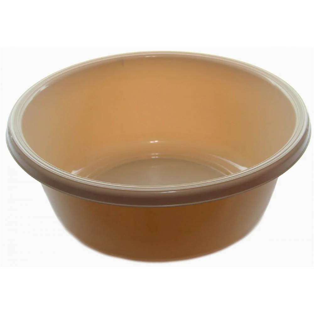 Round Plastic Wash Basin 4QT (1147) YBM - Image 5