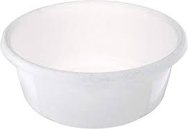 Round Plastic Wash Basin 4QT (1147) YBM - Image 7