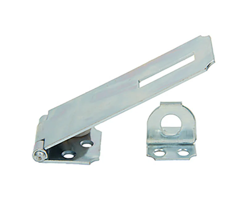 Safety Hasp Steel Heavy Duty Zinc Plated-Silver - Image 3