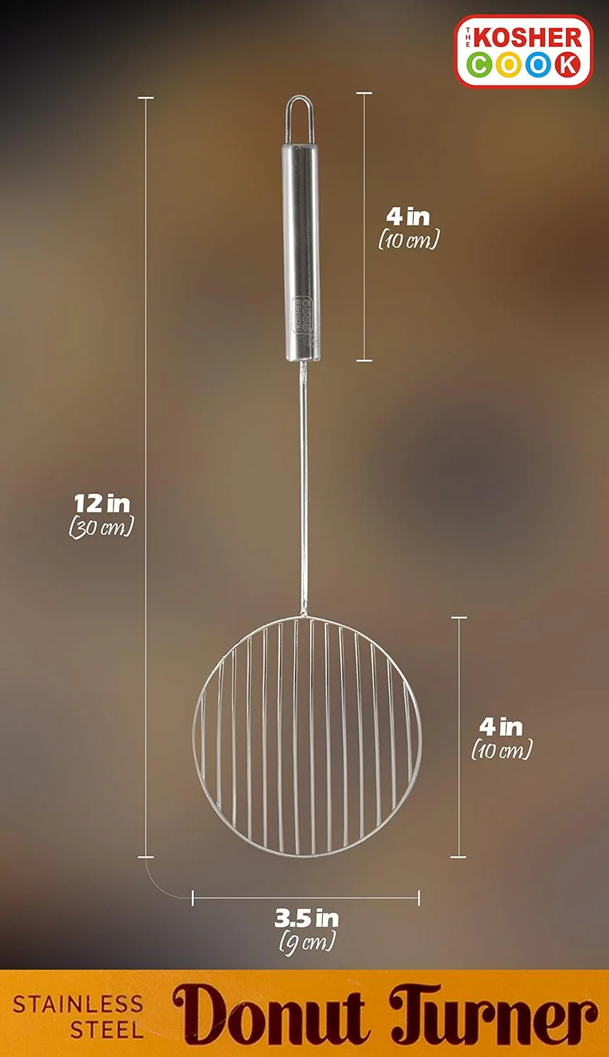 Schnitzel Turner 1 Ct | Stainless Steel | Kosher Cook - Image 2
