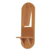 Square Tan Self Locking Self Pin 1/4" Hole x 5/16" Pin Hillman