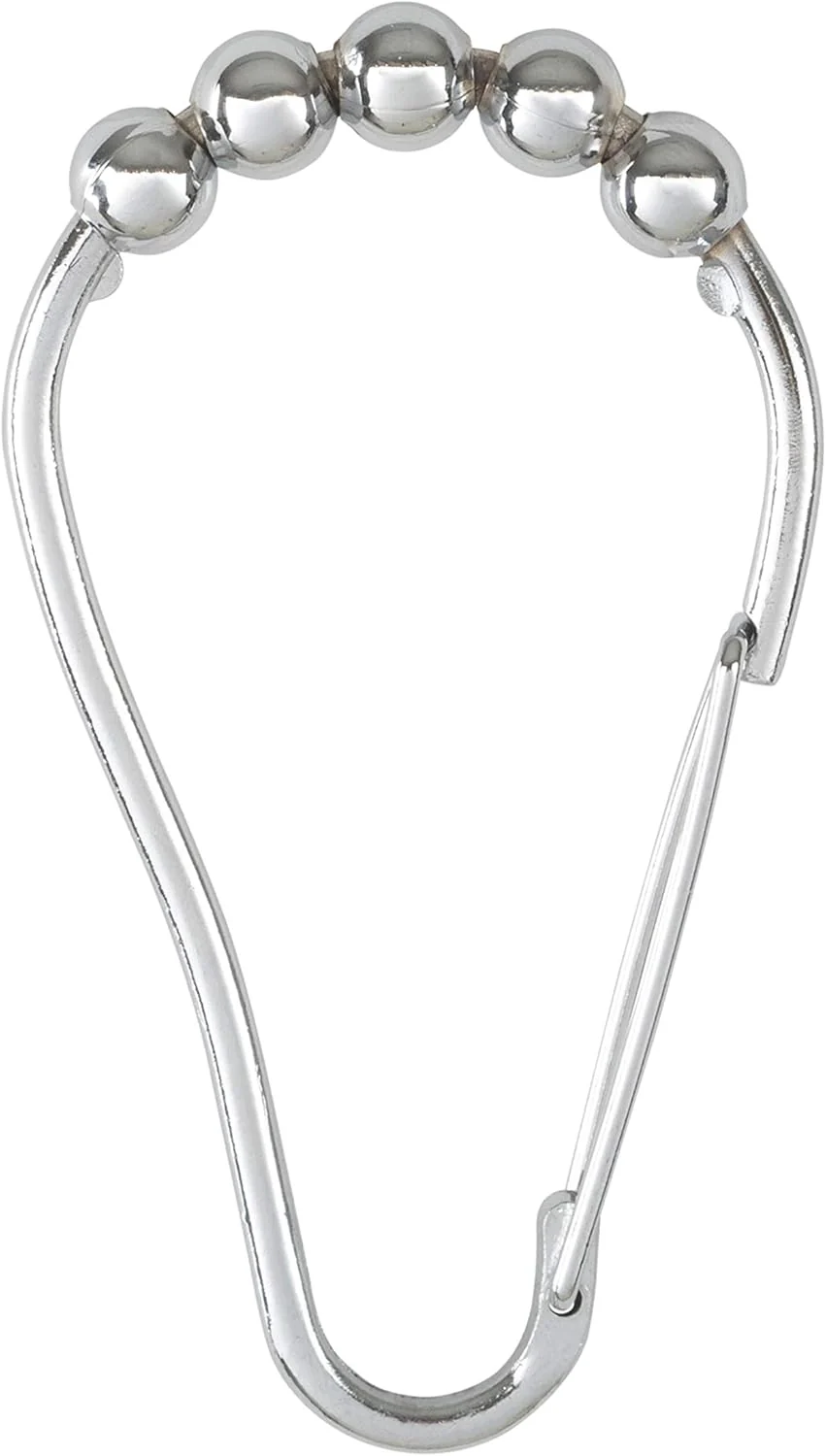 Shower Curtain Rings With Rollers | 12 Pack | Bath Bliss - Image 2
