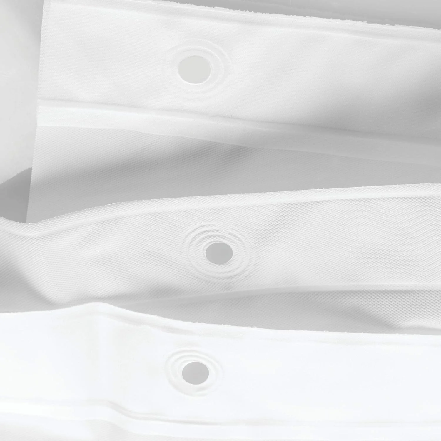 Shower Curtain Liner | Frost | 72 × 72 inches | iDesign - Image 2