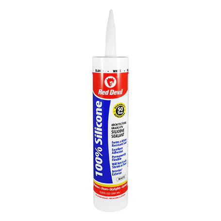 100% Silicone White Red Devil