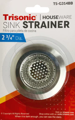 Sink Strainer 2 3/4" Trisonic