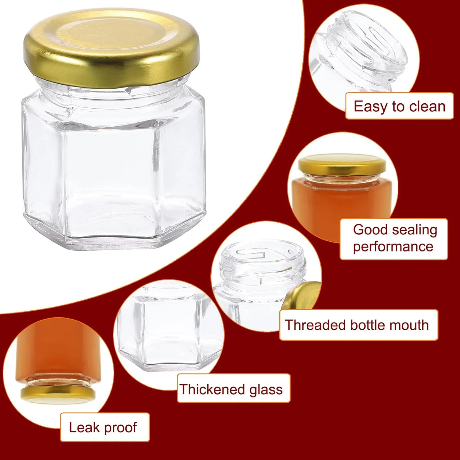 Small Honey Jar - 1.5oz - Image 3