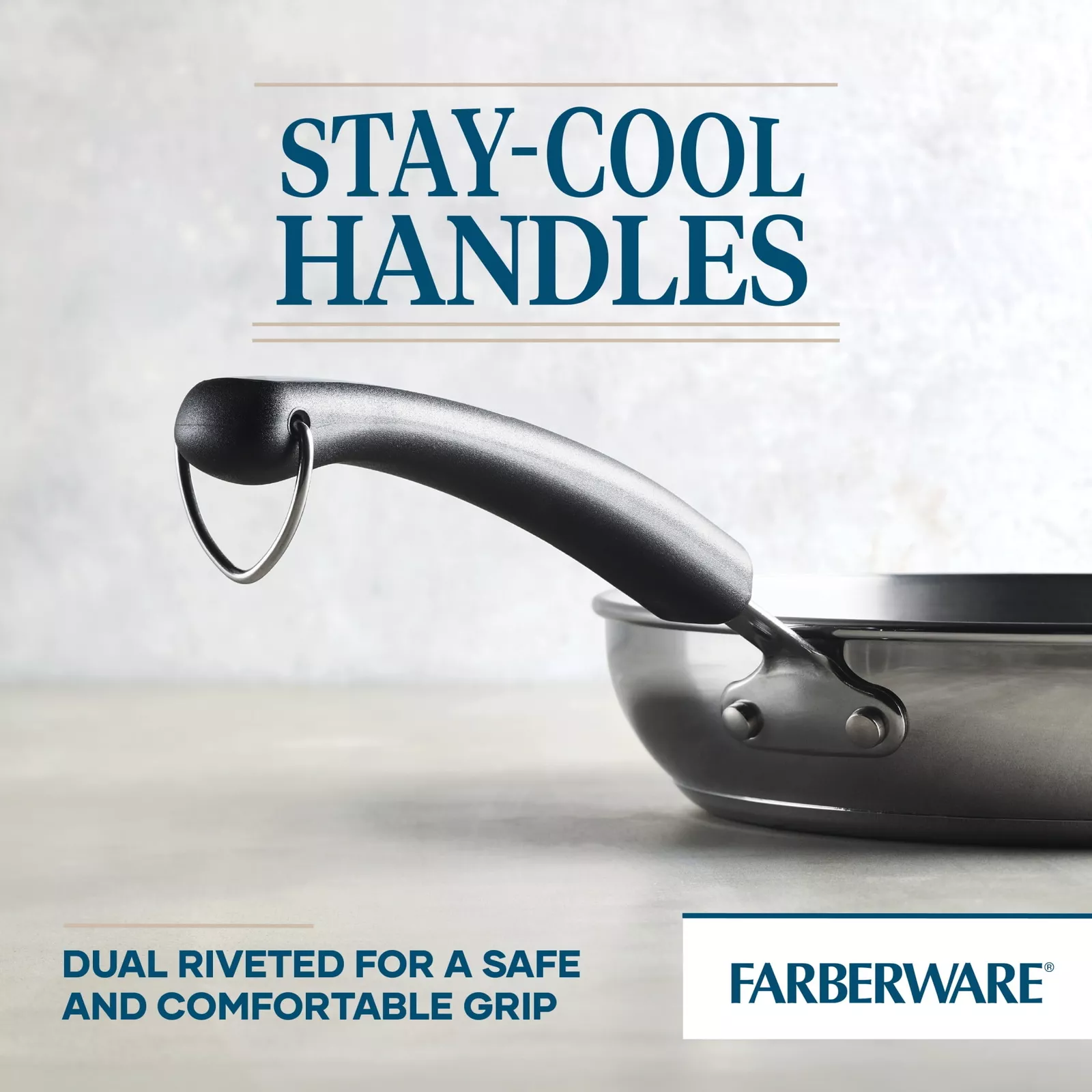 Stainless Steel Fry Pan 10in - Image 3