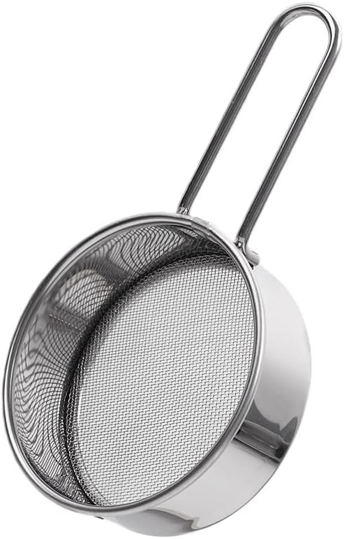 Fine Mesh Strainer | Stainless Steel Flour Sieve Filter | Flour Sifter | Sunjoy Tech - Image 3